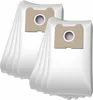 A stack of white vacuum cleaner bags with brown cardboard inserts. Anteprima dell’immagine prodotto