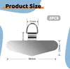 2 Stš¹ck Handykette Universalpads, Edelstahl Produktbild-Vorschau 2