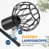 ZMH LED plafondspot met 3 lampen, zwart, E14, metalen Productafbeelding-voorbeeld 2