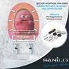 SANILO® WC sedátko s pomalým sklápěním a rychloupínáním Náhled obrázku produktu 5