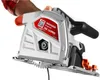 A person is holding a Holzmann TAS165PRO plunge saw. Náhľad obrázku produktu