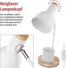 Schreibtischlampe POPPY, weiss Produktbild-Vorschau