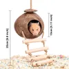 Versteckhaus Aus Kokosnussschalen Für Hamster, Produktbild-Vorschau 2