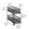 Schubladenregal Gioma Schwarz Produktbild-Vorschau 4