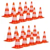 ECD Nemecko 20 dopravných kužeľov 47 cm, oranžovo-biele, Náhľad obrázku produktu 1