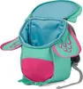 A children's backpack shaped like an owl, with its main compartment open. Náhled obrázku produktu