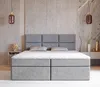 FURMEB24 - RIO 120 x 200 cm -Boxspringbett Polsterbett mit Produktbild-Vorschau 2