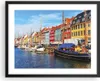Gerahmtes Poster - Schwarzer Rahmen - Kopenhagen Nahavn Produktbild-Vorschau 1