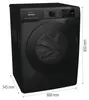Gorenje WPNEI94A1DTSB Waschmaschine, 9 kg, 1400 U/Min., Produktbild-Vorschau 5