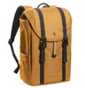 A studio shot of a brown backpack with black straps and accents. Náhled obrázku produktu