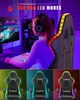 Gaming Stuhl mit LED - Gaming Chair Ergonomisch - Gamer Produktbild-Vorschau 6