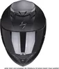 Scorpion EXO-520 Evo Air Solid Helm, schwarz matt, 2XL Produktbild-Vorschau 3