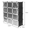 Schuhschrank modular DIY Steckregal System  Kunststoff Produktbild-Vorschau 7