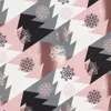 Eurofirany AURA povlak na polštář 140x200 cm Vánoční růžová Náhled obrázku produktu 3