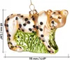 BRUBAKER Leopard - ręcznie malowana szklana bombka Podgląd zdjęcia produktu 3