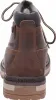The back view of a brown leather boot. Voir les images du produit