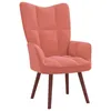 vidaXL Relaxsessel Rosa Samt Produktbild-Vorschau 8