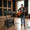 Mobilny wózek rackowy COSTWAY, stojak audio DJ 30 jednostek Podgląd zdjęcia produktu 2