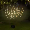 HI LED-Strauch Solar 50 cm Transparent und Braun Produktbild-Vorschau 5