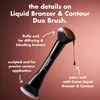 Pinceau duo pour bronzer et sculpter le visage, de la Voir les images du produit 2