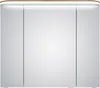 Spiegelschrank mit LED Kranzboden in Riviera Eiche quer Nb. Produktbild-Vorschau 4