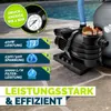 tillvex Sandfilteranlage Pool mit Timer 10 m³/h inkl. 800g Produktbild-Vorschau 4