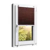 TEXMAXX Plissee 115 x 130 cm Klemmfix Jalousien in Braun Produktbild-Vorschau 2