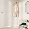 vidaXL Vešiak na kabáty Biely 177 cm Práškovo lakovaná Náhľad obrázku produktu 3