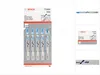 Bosch 5 lames de scie sauteuse T 118 A Voir les images du produit 1
