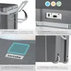 tectake®️ Elektrische Kühl- und Wärmebox 35l mit Rollen und Produktbild-Vorschau 4