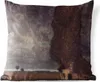 MuchoWow® Outdoor Kissen - Herannahender Sturm - Gemälde Produktbild-Vorschau 1