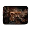 MuchoWow® Laptop Hülle 14 ZollPistole - Gold - Schwarz Produktbild-Vorschau 1
