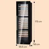 Klarstein Einbau-Weinkühlschrank, 246 L Getränkekühlschrank Produktbild-Vorschau 8