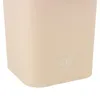 Close-up of the bottom corner of a cream-colored kitchen utensil holder with a subtle embossed logo. Náhled obrázku produktu