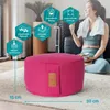 #DoYourYoga coussin de yoga rond Vishnu 30cmx15cm housse Voir les images du produit 4