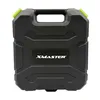 A black carrying case with green accents and the brand name XMASTER printed on it. Produktbild-Vorschau