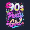Dámské tričko ve stylu 90. let s motivem party girl, Náhled obrázku produktu 3