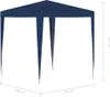 vidaXL Tenda per feste 2x2 m blu Anteprima dell’immagine prodotto 12