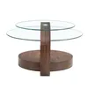 Moderner minimalistischer gehärteter Glas-Couchtisch, Produktbild-Vorschau 13