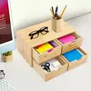 Organizér na stůl - Zásuvkový box - 4 zásuvky - Dřevo - 33 Náhled obrázku produktu 9