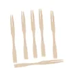EXCELLENT HOUSEWARE Gabeln aus BAMBUSHOLZ Holzgabeln für Produktbild-Vorschau 2