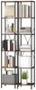 HOMCOM Boekenrek, set van 2, boekenrek met 6 niveaus, Productafbeelding-voorbeeld 1