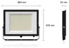 Ledvion ECO, faretto LED da esterno, 200W, impermeabile Anteprima dell’immagine prodotto 8