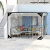 Bâche PVC claire imperméable Tarps Protection des plantes Voir les images du produit 11
