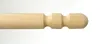 A close-up view of the wooden crossbar of a hanging chair. Produktbild-Vorschau