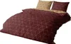 Traumschlaf Bettwäsche West 155x220 cm + 80x80 cm bordeaux Produktbild-Vorschau 2