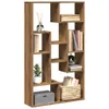 vidaXL Knihovna Artisan dub 72x20x120,5 cm dřevěný materiál Náhled obrázku produktu 2