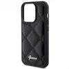 Etui Guess Quilted Metal Logo Na Iphone 15 Pro - Czarne Podgląd zdjęcia produktu 14