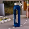 Wessper Trinkflasche aus Glas mit Silikonhülle – 0,5 L – Produktbild-Vorschau 5