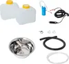 12V Camping Sink 28 cm Set Lavabo Kit Lavello Camper T5 T6 Anteprima dell’immagine prodotto 1